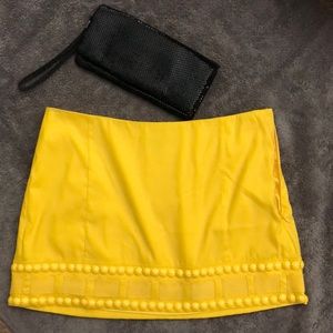 MARCIANO yellow skirt